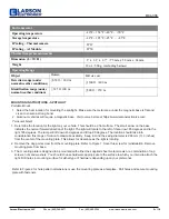 Preview for 3 page of Larson Electronics RCL-336 Instruction Manual