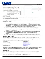 Preview for 3 page of Larson Electronics WAL-QP-2X-25 Instruction Manual