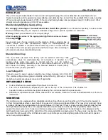 Предварительный просмотр 2 страницы Larson Electronics WAL-TP-2X50E-1224 Instruction Manual