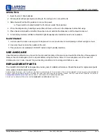 Предварительный просмотр 2 страницы Larson Electronics XLE-MD-DF-AD-HS-BP Instruction Manual