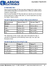 Preview for 4 page of Larson Electronics XLE-MD-TM-IR-R1 Instruction Manual