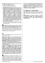 Preview for 38 page of L'Artistico APOLLO 15 Instructions For Installation, Use And Maintenance Manual