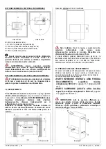 Предварительный просмотр 7 страницы L'Artistico GERICO 9 Installation, Use And Maintenance Manual