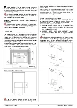 Предварительный просмотр 24 страницы L'Artistico GERICO 9 Installation, Use And Maintenance Manual