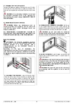 Предварительный просмотр 33 страницы L'Artistico GERICO 9 Installation, Use And Maintenance Manual