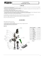 Preview for 3 page of Larzep CY1501 Instruction Manual