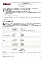 Предварительный просмотр 4 страницы Larzep ECM01113 Quick Start Manual