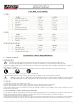 Preview for 3 page of Larzep ECZ01113 Instruction Manual