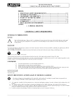 Предварительный просмотр 2 страницы Larzep EZ03012 Instruction Manual