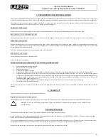 Предварительный просмотр 4 страницы Larzep EZ03012 Instruction Manual