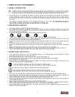 Preview for 2 page of Larzep HAM5524 Operating And Maintenance Instructions Manual