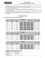 Preview for 3 page of Larzep HBE Series Operating And Maintenance Instructions Manual