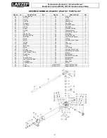 Preview for 9 page of Larzep WA20507 Instructions & Maintenance Sheet