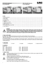 Предварительный просмотр 3 страницы LAS 16143 Operating Instructions Manual