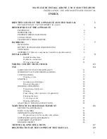 Preview for 3 page of LASA LS 44H Installation, Use And Maintenance Manual