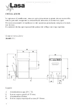 Предварительный просмотр 16 страницы LASA TRENDY Series Installation, Use And Maintenance Manual