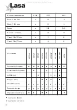 Предварительный просмотр 54 страницы LASA TRENDY Series Installation, Use And Maintenance Manual