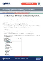 Preview for 2 page of Lascar Electronics EL-USB Series Troubleshooting