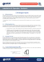 Preview for 6 page of Lascar DPM 160 Application Notes