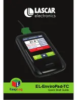 Lascar EL-EnviroPad-TC Quick Start Manual предпросмотр