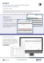 Предварительный просмотр 2 страницы Lascar EL-SIE-2 Manual