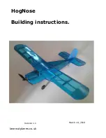 Laser Cut Planes HogNose Building Instructions предпросмотр