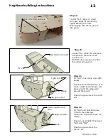 Предварительный просмотр 12 страницы Laser Cut Planes HogNose Building Instructions