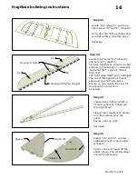 Предварительный просмотр 16 страницы Laser Cut Planes HogNose Building Instructions