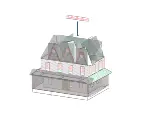 Предварительный просмотр 24 страницы Laser Dollhouse Designs Country Villa Assembly Instructions Manual