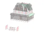 Предварительный просмотр 25 страницы Laser Dollhouse Designs Country Villa Assembly Instructions Manual