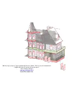 Preview for 36 page of Laser Dollhouse Designs Gothic Leon Victorian Assembly Instructions Manual