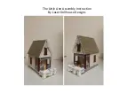 Laser Dollhouse Designs Little Ann Assembly Instruction Quick Start Manual предпросмотр