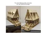 Предварительный просмотр 1 страницы Laser Dollhouse Designs The Little Nikki Assembly Instruction Manual