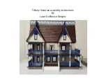 Предварительный просмотр 1 страницы Laser Dollhouse Designs Tiffany Victorian Assembly Instructions Manual