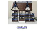 Предварительный просмотр 25 страницы Laser Dollhouse Designs Tiffany Victorian Assembly Instructions Manual