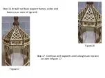 Preview for 10 page of Laser Dollhouse Designs Victorian Gazebo II Assembly Instruction Manual