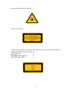 Предварительный просмотр 5 страницы Laser electronics ldc1000 Operating Instructions Manual