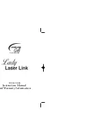 Предварительный просмотр 1 страницы Laser Link Golf Lady Laser Link 9508B Instruction Manual