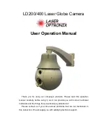 Laser Optronix LD200 User'S Operation Manual preview