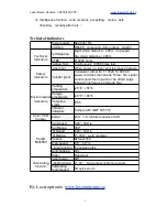 Preview for 3 page of Laser Optronix LD200 User'S Operation Manual