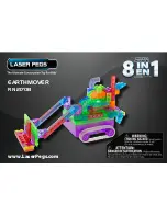 Laser Pegs Earthmover RN 21708 Manual preview