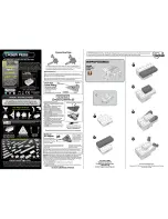 Laser Pegs Hippopotamus Assembly Instruction Manual предпросмотр