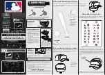 Preview for 1 page of Laser Pegs Major League Baseball MLB Series Manual