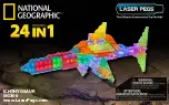 Предварительный просмотр 1 страницы Laser Pegs National Geographic NG300 ICHTHYOSAUR Manual