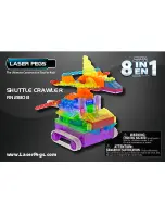 Preview for 1 page of Laser Pegs SHUTTLE CRAWLER RN 2180B Manual