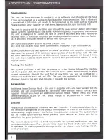 Preview for 6 page of Laser Pro Park User Manual