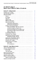 Preview for 3 page of Laser Technology LTI 20/20 TruSpeed User Manual