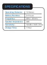 Предварительный просмотр 4 страницы Laser AO-AK250TWS User Manual