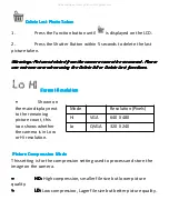 Предварительный просмотр 9 страницы Laser AO-DIGICAM08 User Manual