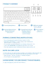 Предварительный просмотр 2 страницы Laser AO-UNIKB10BK Manual